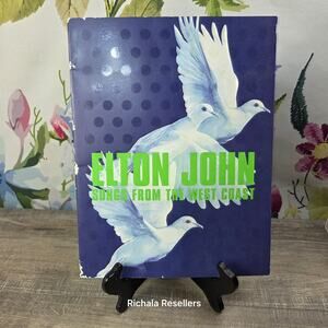 Elton John Songs From The West Coast Program Book 2001